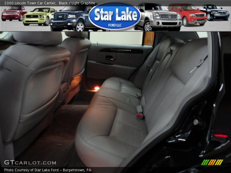 Black / Light Graphite 2000 Lincoln Town Car Cartier