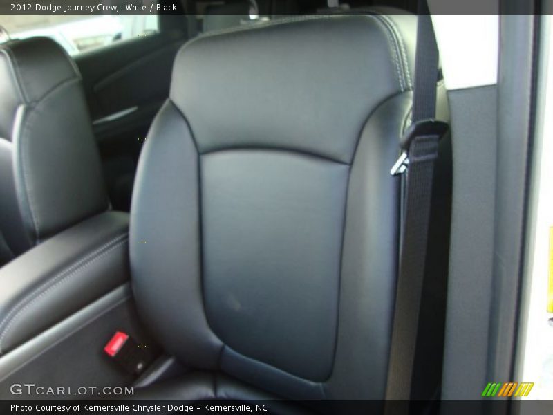  2012 Journey Crew Black Interior