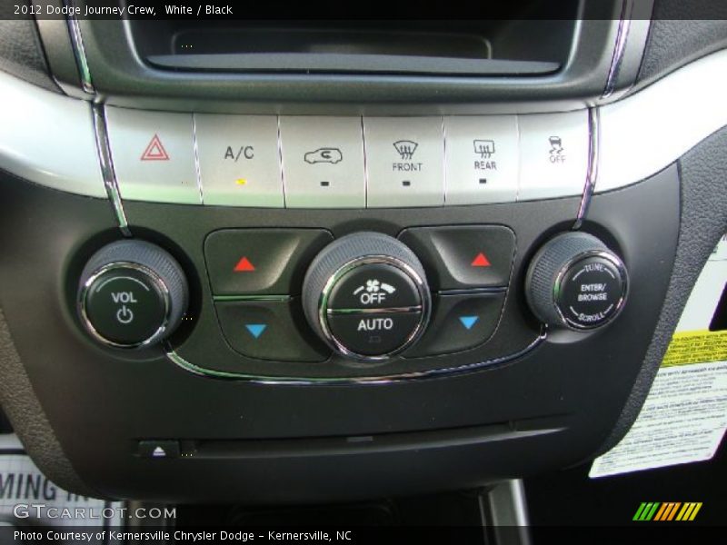 Controls of 2012 Journey Crew