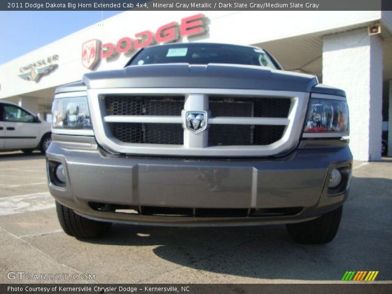 Mineral Gray Metallic / Dark Slate Gray/Medium Slate Gray 2011 Dodge Dakota Big Horn Extended Cab 4x4