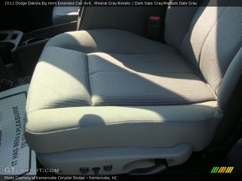 Mineral Gray Metallic / Dark Slate Gray/Medium Slate Gray 2011 Dodge Dakota Big Horn Extended Cab 4x4