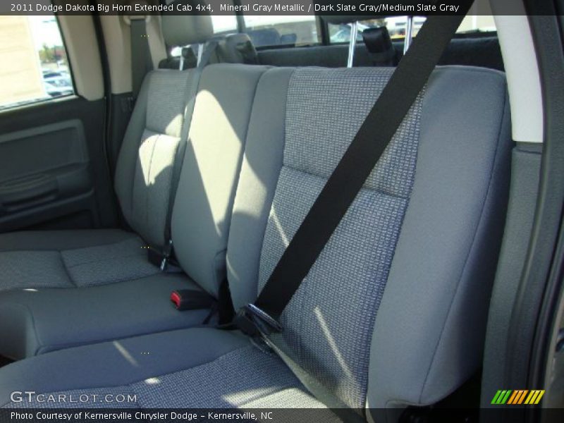 Mineral Gray Metallic / Dark Slate Gray/Medium Slate Gray 2011 Dodge Dakota Big Horn Extended Cab 4x4