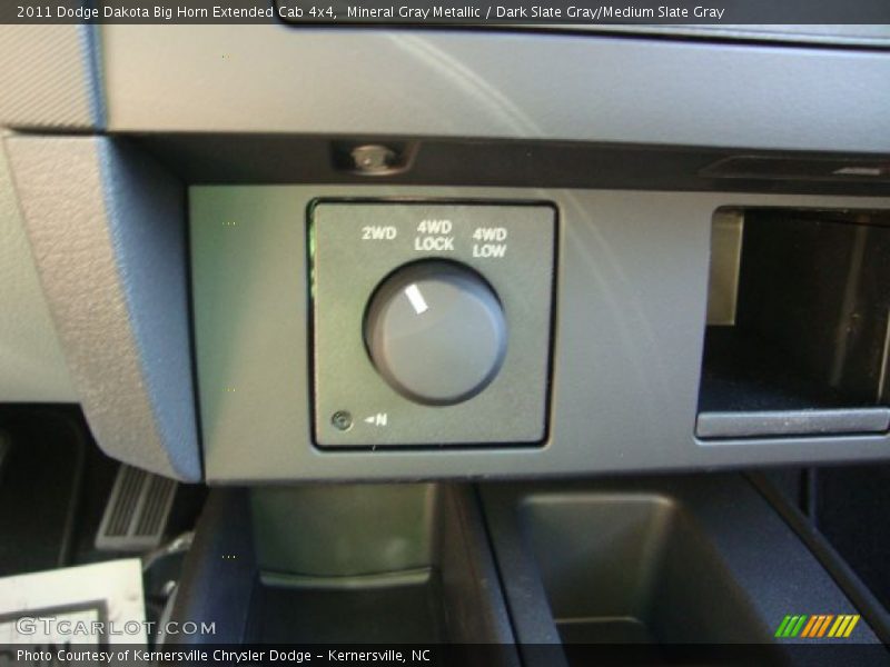 Mineral Gray Metallic / Dark Slate Gray/Medium Slate Gray 2011 Dodge Dakota Big Horn Extended Cab 4x4