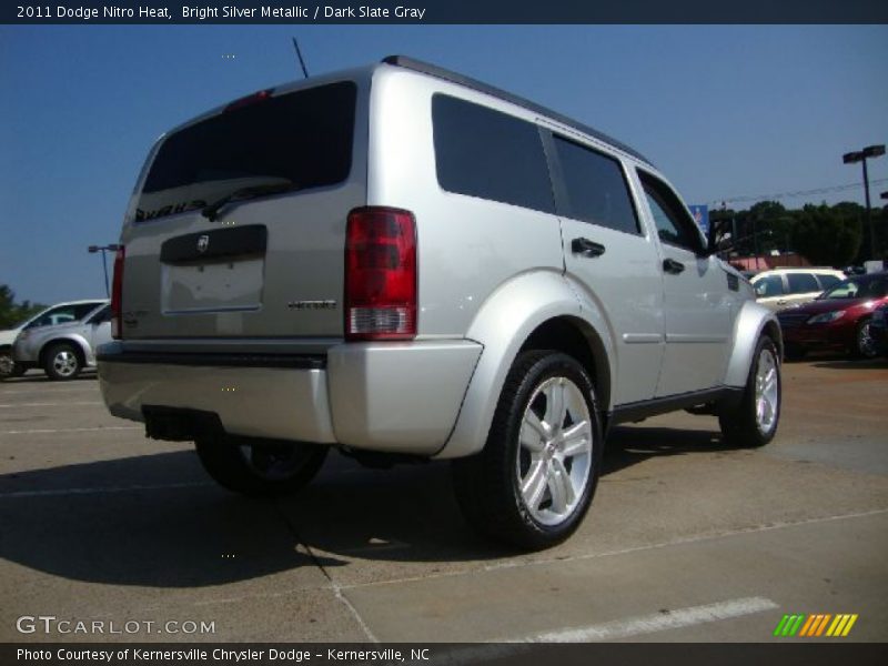 Bright Silver Metallic / Dark Slate Gray 2011 Dodge Nitro Heat