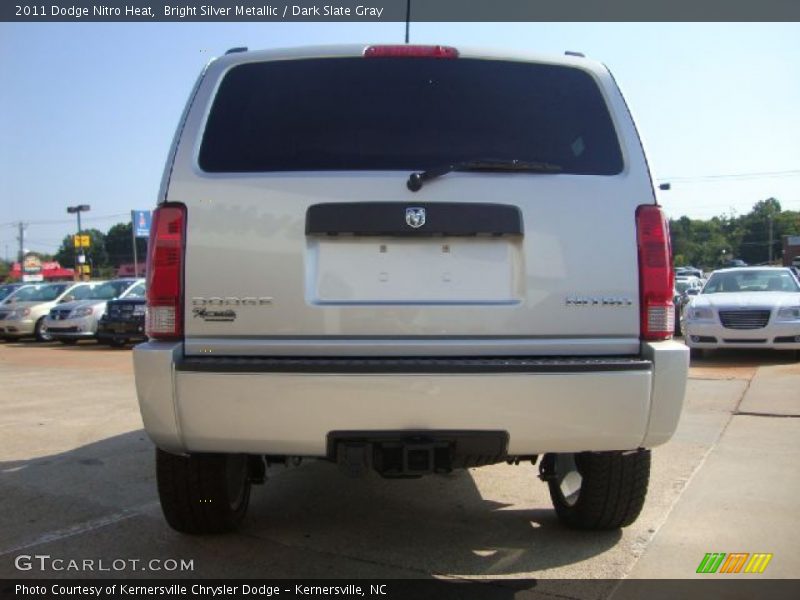 Bright Silver Metallic / Dark Slate Gray 2011 Dodge Nitro Heat