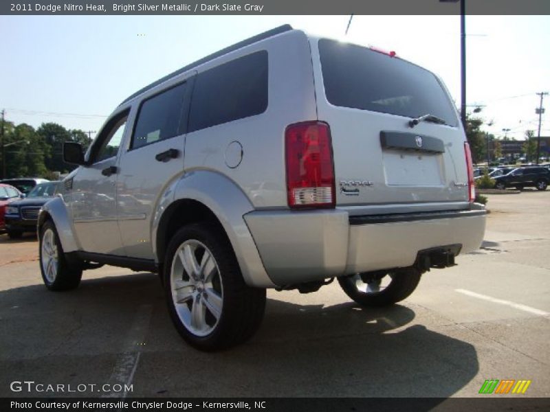 Bright Silver Metallic / Dark Slate Gray 2011 Dodge Nitro Heat