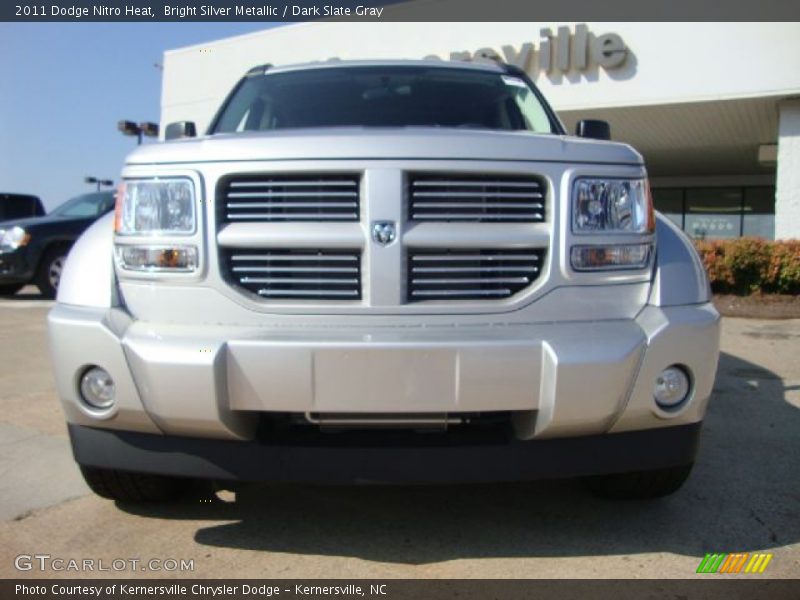 Bright Silver Metallic / Dark Slate Gray 2011 Dodge Nitro Heat