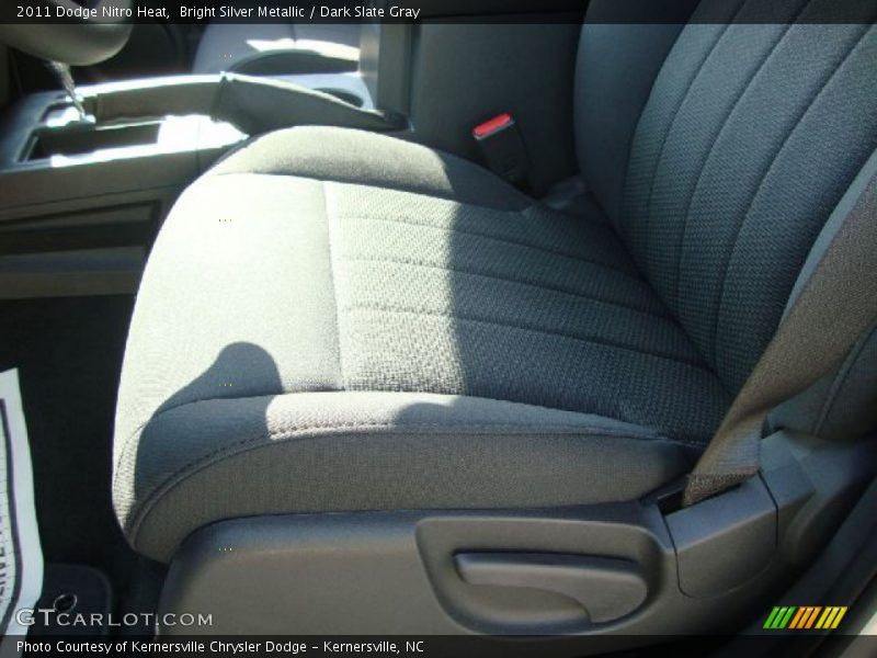 Bright Silver Metallic / Dark Slate Gray 2011 Dodge Nitro Heat