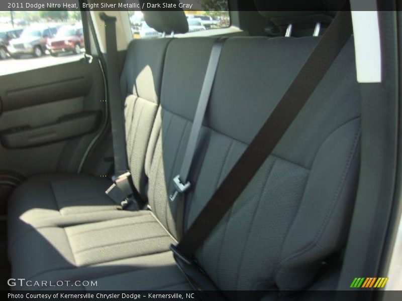 Bright Silver Metallic / Dark Slate Gray 2011 Dodge Nitro Heat
