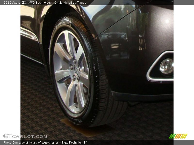 Grigio Metallic / Taupe 2010 Acura ZDX AWD Technology