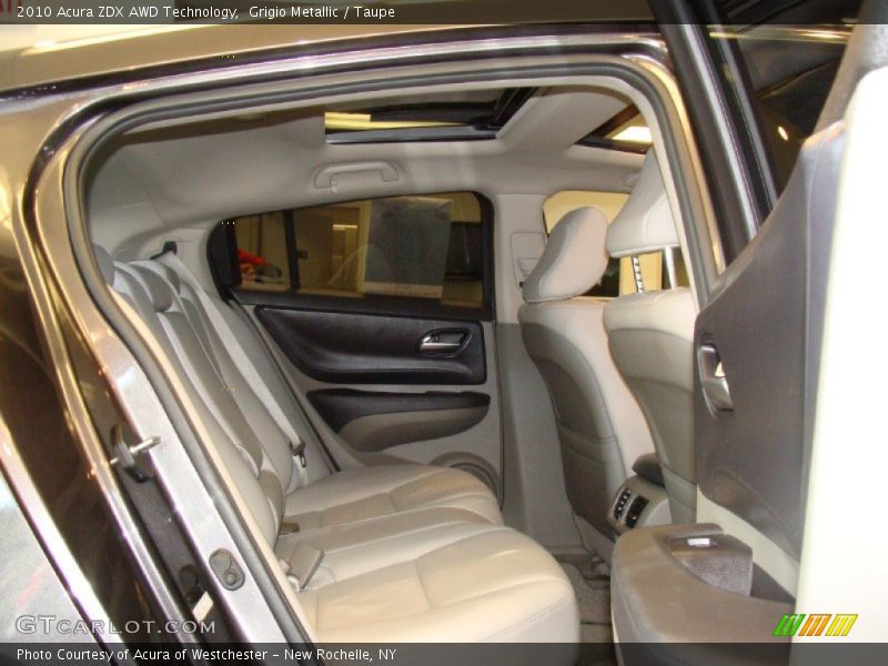 Grigio Metallic / Taupe 2010 Acura ZDX AWD Technology