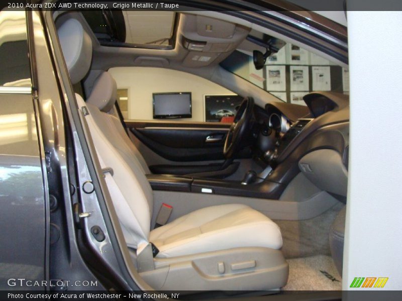 Grigio Metallic / Taupe 2010 Acura ZDX AWD Technology