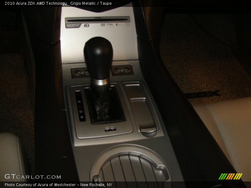 Grigio Metallic / Taupe 2010 Acura ZDX AWD Technology