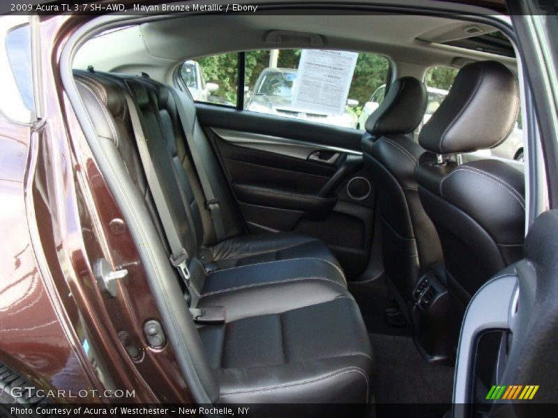 Mayan Bronze Metallic / Ebony 2009 Acura TL 3.7 SH-AWD
