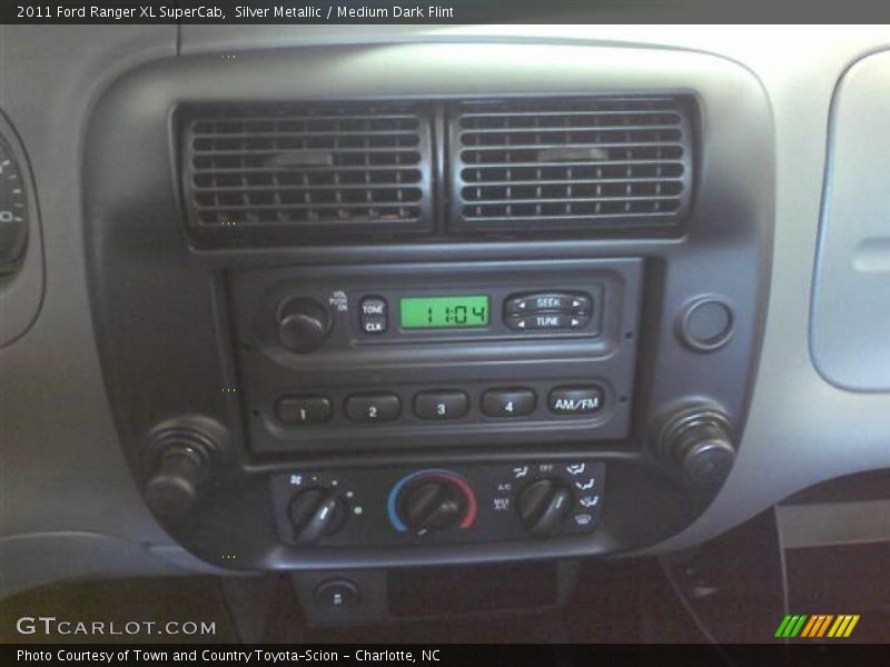 Silver Metallic / Medium Dark Flint 2011 Ford Ranger XL SuperCab