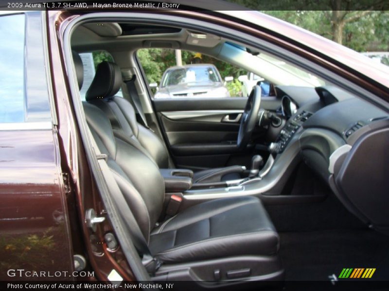Mayan Bronze Metallic / Ebony 2009 Acura TL 3.7 SH-AWD