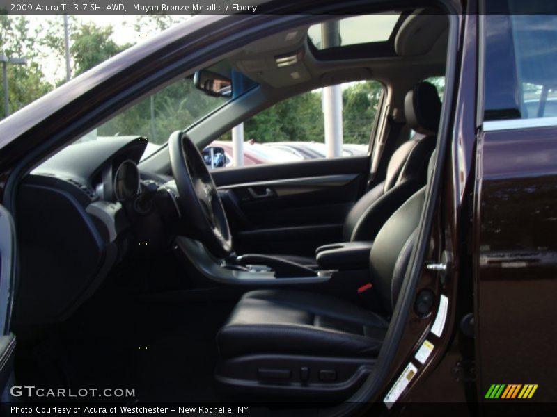 Mayan Bronze Metallic / Ebony 2009 Acura TL 3.7 SH-AWD