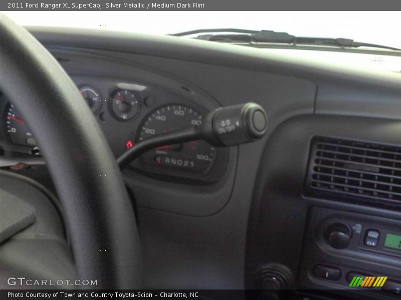 Silver Metallic / Medium Dark Flint 2011 Ford Ranger XL SuperCab