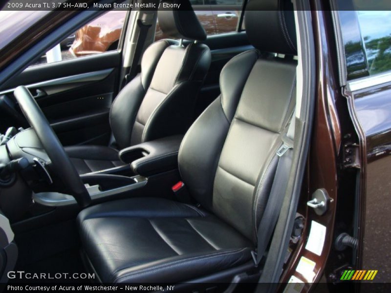 Mayan Bronze Metallic / Ebony 2009 Acura TL 3.7 SH-AWD