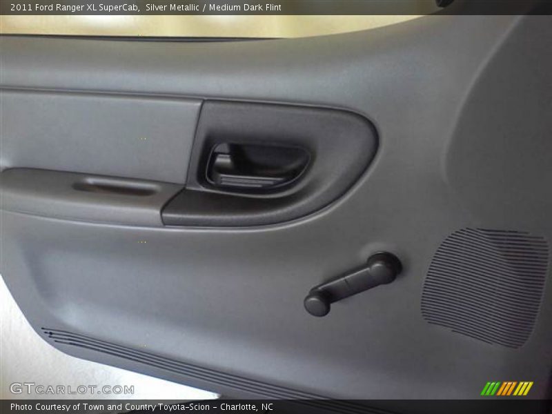 Silver Metallic / Medium Dark Flint 2011 Ford Ranger XL SuperCab