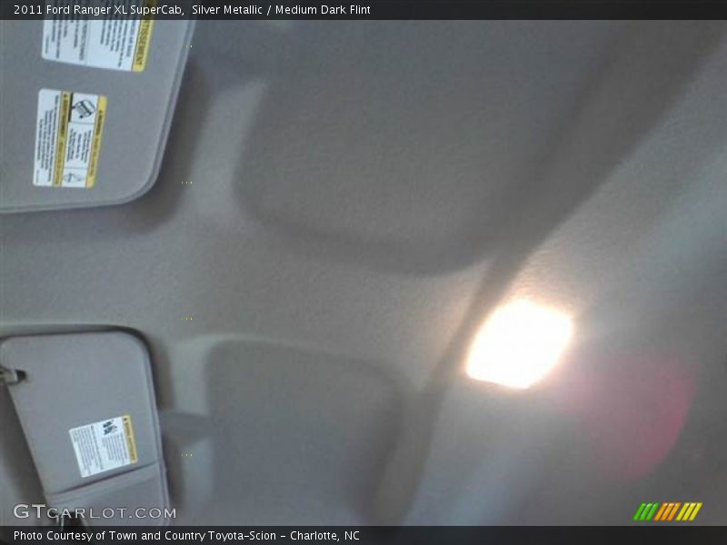 Silver Metallic / Medium Dark Flint 2011 Ford Ranger XL SuperCab