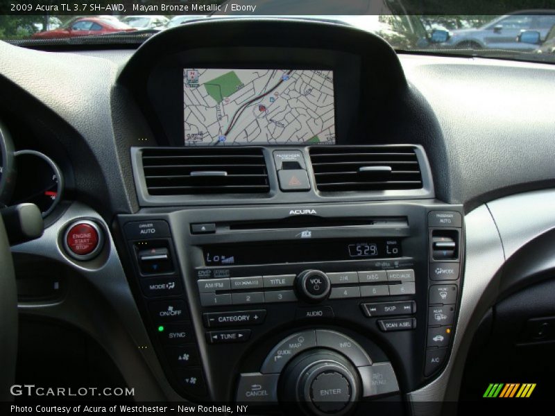 Mayan Bronze Metallic / Ebony 2009 Acura TL 3.7 SH-AWD