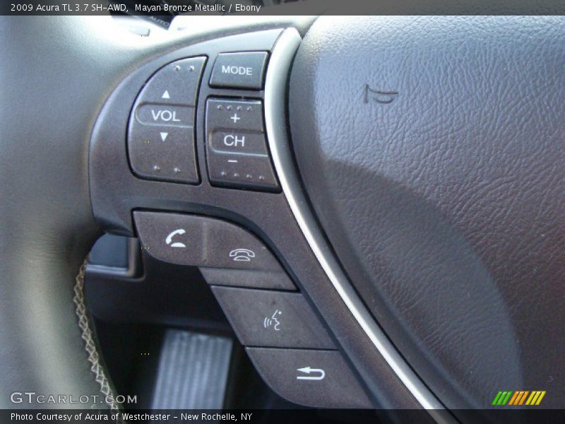 Mayan Bronze Metallic / Ebony 2009 Acura TL 3.7 SH-AWD
