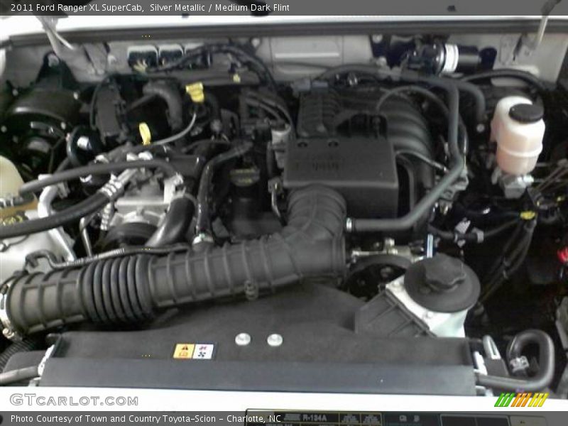 Silver Metallic / Medium Dark Flint 2011 Ford Ranger XL SuperCab