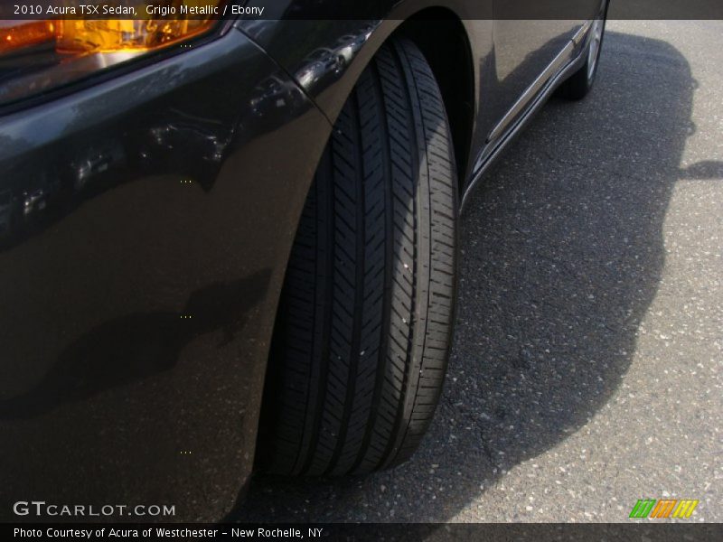 Grigio Metallic / Ebony 2010 Acura TSX Sedan