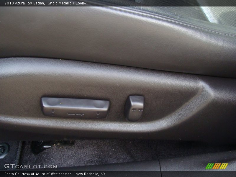 Grigio Metallic / Ebony 2010 Acura TSX Sedan