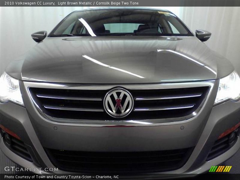 Light Brown Metallic / Cornsilk Beige Two Tone 2010 Volkswagen CC Luxury