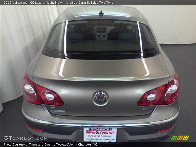 Light Brown Metallic / Cornsilk Beige Two Tone 2010 Volkswagen CC Luxury