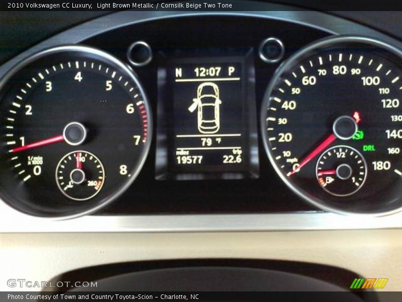 Light Brown Metallic / Cornsilk Beige Two Tone 2010 Volkswagen CC Luxury