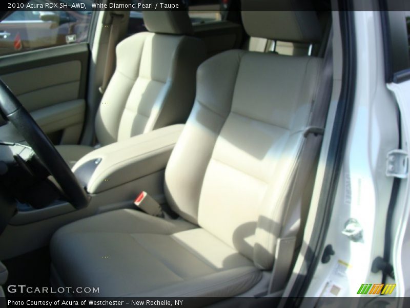 White Diamond Pearl / Taupe 2010 Acura RDX SH-AWD