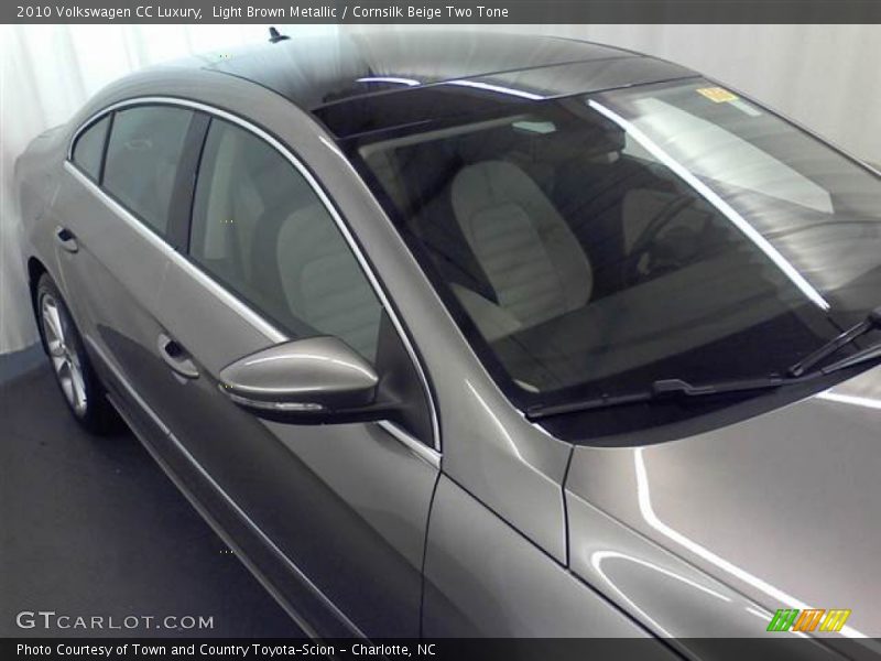 Light Brown Metallic / Cornsilk Beige Two Tone 2010 Volkswagen CC Luxury