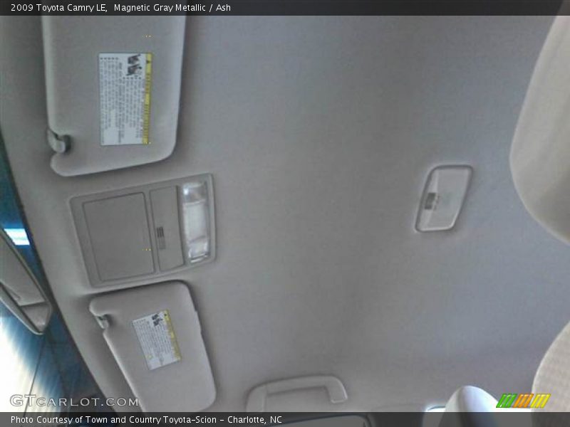 Magnetic Gray Metallic / Ash 2009 Toyota Camry LE