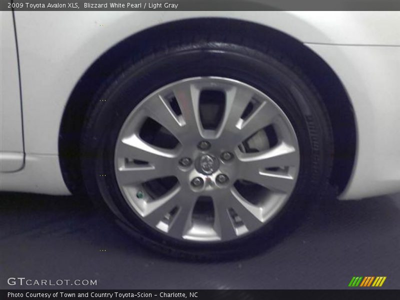 Blizzard White Pearl / Light Gray 2009 Toyota Avalon XLS