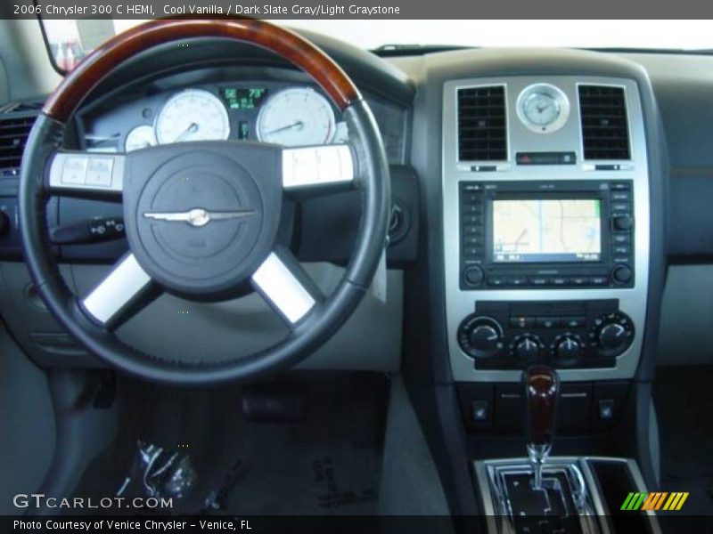 Cool Vanilla / Dark Slate Gray/Light Graystone 2006 Chrysler 300 C HEMI