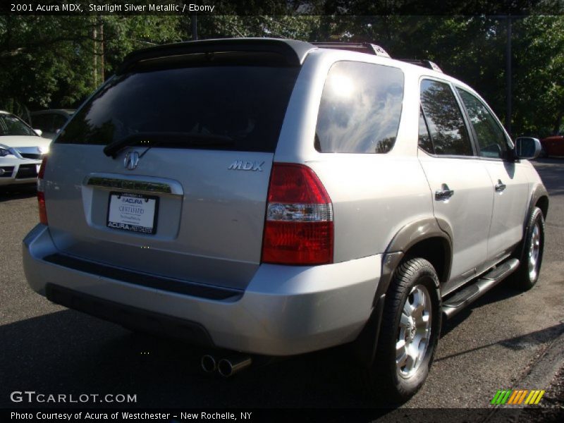 Starlight Silver Metallic / Ebony 2001 Acura MDX