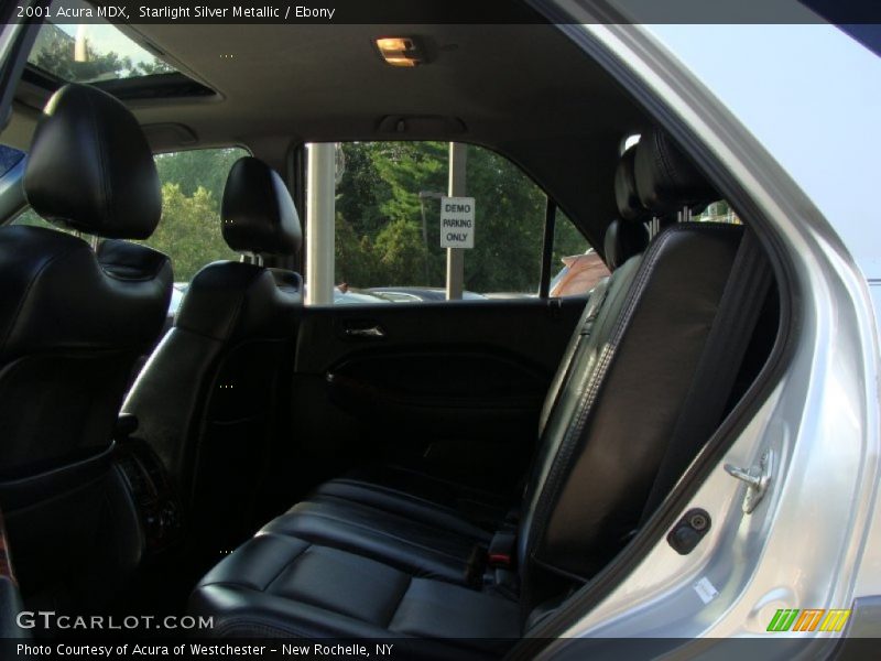 Starlight Silver Metallic / Ebony 2001 Acura MDX