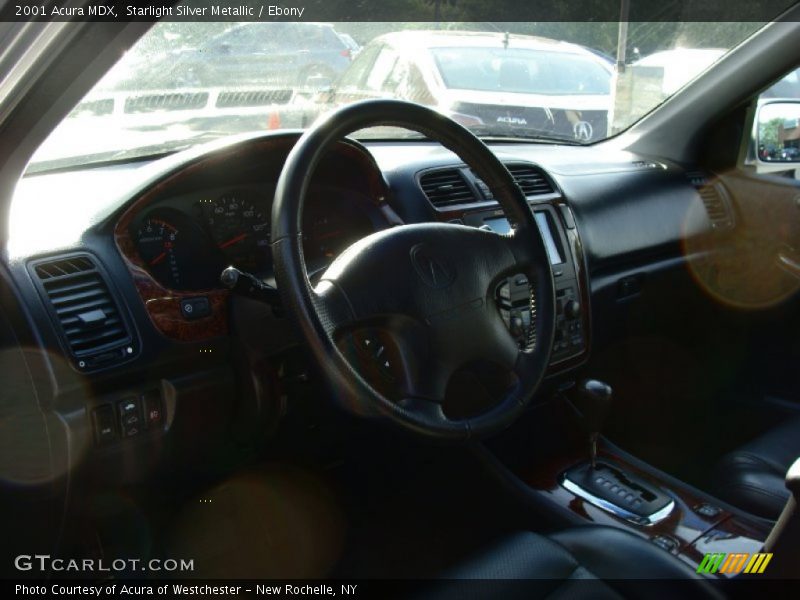 Starlight Silver Metallic / Ebony 2001 Acura MDX