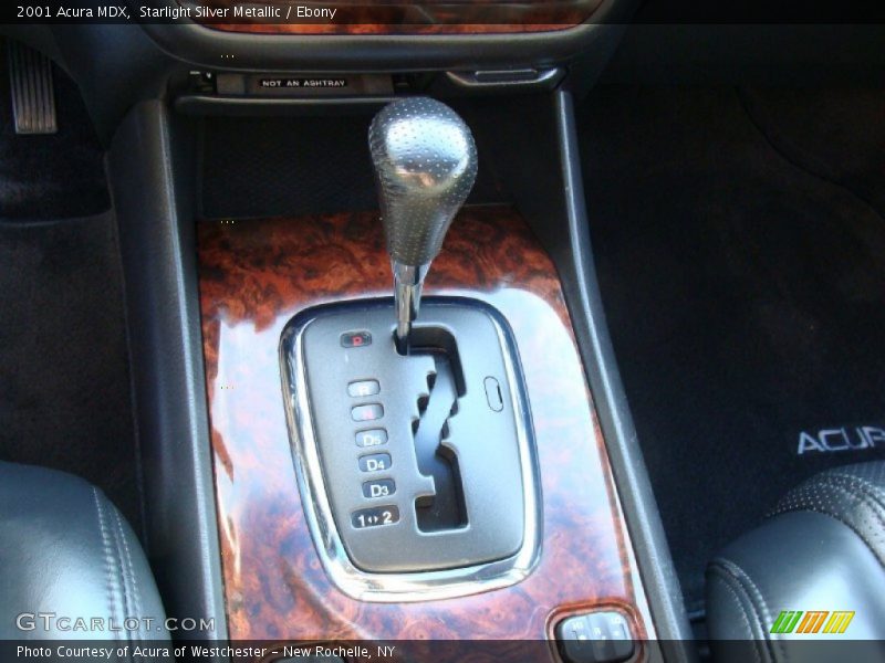Starlight Silver Metallic / Ebony 2001 Acura MDX