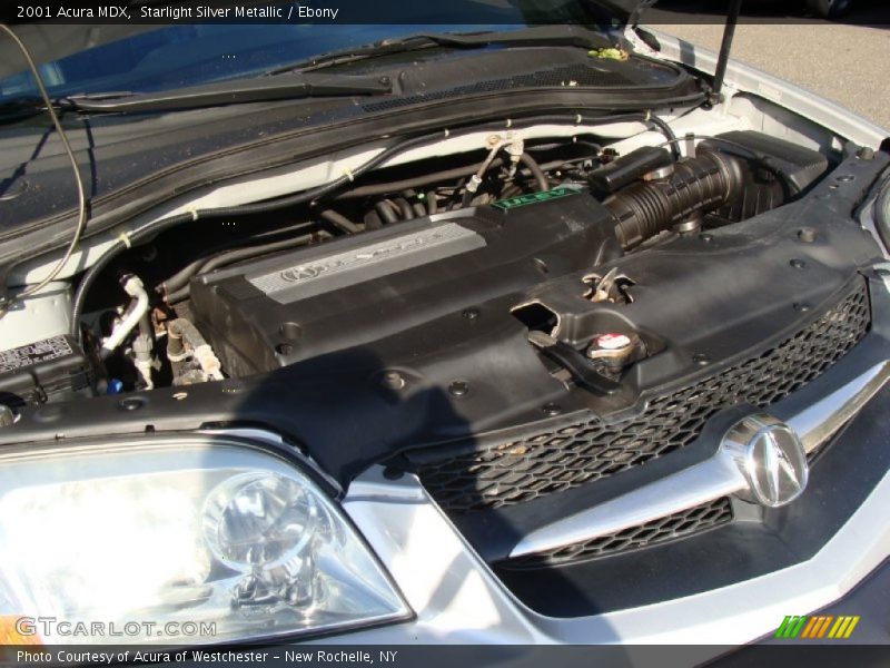 Starlight Silver Metallic / Ebony 2001 Acura MDX