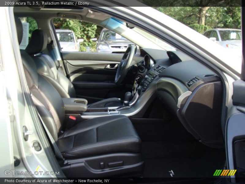 Palladium Metallic / Ebony 2009 Acura TL 3.5