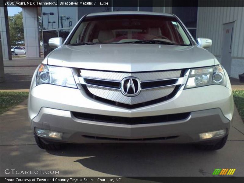 Billet Silver Metallic / Taupe 2008 Acura MDX Technology