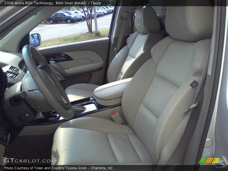 Billet Silver Metallic / Taupe 2008 Acura MDX Technology