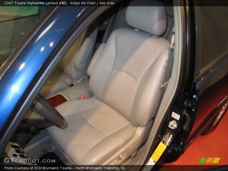 Indigo Ink Pearl / Ash Gray 2007 Toyota Highlander Limited 4WD