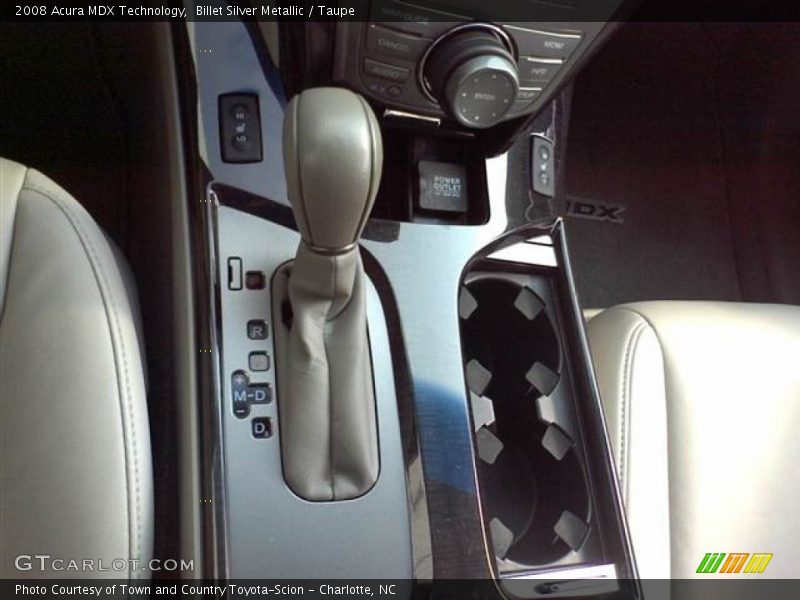 Billet Silver Metallic / Taupe 2008 Acura MDX Technology
