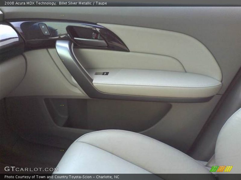 Billet Silver Metallic / Taupe 2008 Acura MDX Technology