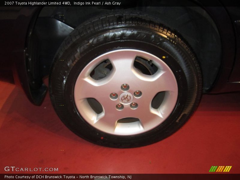 Indigo Ink Pearl / Ash Gray 2007 Toyota Highlander Limited 4WD